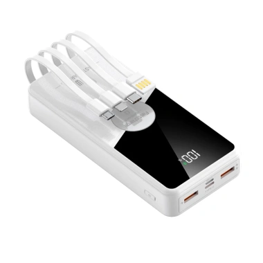 Sạc dự phòng 30.000mAh 100W sạc nhanh, tích hợp dây sạc Linkeetech – 395.000 VND 2 Sạc dự phòng 30.000mAh 100W sạc nhanh, tích hợp dây sạc Linkeetech – 395.000 VND 2