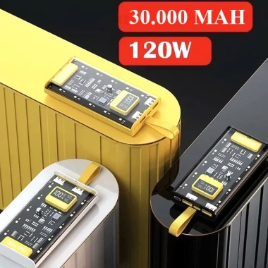 Sạc Dự Phòng 30.000mAh 120W Siêu Nhanh SUPRE POWER 2.025 - Đa Cổng, Giá 245.000₫ 7