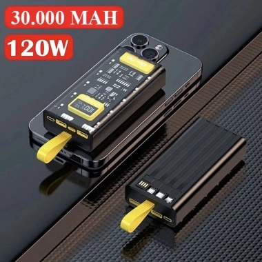Sạc Dự Phòng 30.000mAh 120W Siêu Nhanh SUPRE POWER 2.025 - Đa Cổng, Giá 245.000₫ 9