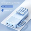 Sạc Dự Phòng 30.000mAh 22.5W 4 Dây Sạc Nhanh, Màn Hình LED, Sạc Nhiều Thiết Bị Tiện Lợi - 329.000 VND 6