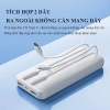 Sạc Dự Phòng 30.000mAh 22.5W PD QC3.0 – Màn Hình LED, Dung Lượng Lớn, Tương Thích Mọi Thiết Bị 8