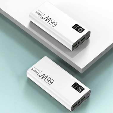 Sạc Dự Phòng 30.000mAh 66W Siêu Nhanh Pin Dung Lượng Lớn An Toàn Thiết Kế Hiện Đại 5