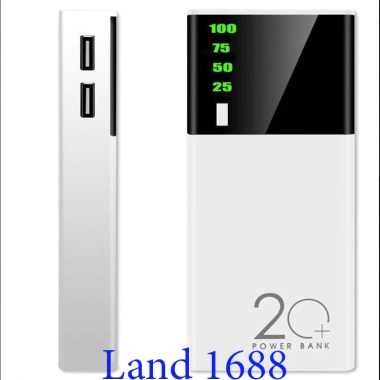 Sạc dự phòng 30.000mAh chính hãng 2 cổng - Giá chỉ 70.000đ giảm mạnh - land1.688 9