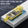 Sạc Dự Phòng 30.000mAh PD 22.5W - 4 Dây Sạc, Đèn LED Chiếu Sáng, Giá 200k 2