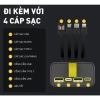 Sạc Dự Phòng 30.000mAh PD 22.5W - 4 Dây Sạc, Đèn LED Chiếu Sáng, Giá 200k 7