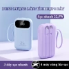 Sạc Dự Phòng 30.000mAh PD 22.5W - Sạc Nhanh, Dây Đôi, Quai Xách, LED Đa Năng, Giá 359.000đ 5