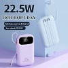Sạc Dự Phòng 30.000mAh PD 22.5W - Sạc Nhanh, Dây Đôi, Quai Xách, LED Đa Năng, Giá 359.000đ 6