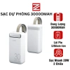 Sạc dự phòng 30.000mAh ZUZG J31 – Sạc nhanh 22.5W, ABS chịu lửa, giá chỉ 525.000₫