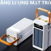 Sạc Dự Phòng 50.000-80.000mAh 120W Sạc Nhanh, Lượng Lớn, Kèm Dây Sạc và Pin Năng Lượng Mặt Trời 9