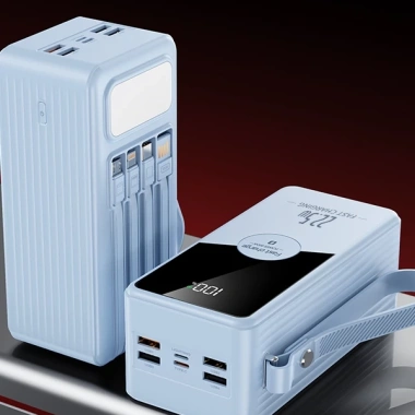 Sạc Dự Phòng 50.000-80.000mAh 120W Sạc Nhanh, Tặng Cáp và Nhiều Dây, Dung Lượng Lớn Giá 295.000 VND 4 Sạc Dự Phòng 50.000-80.000mAh 120W Sạc Nhanh, Tặng Cáp và Nhiều Dây, Dung Lượng Lớn Giá 295.000 VND 4