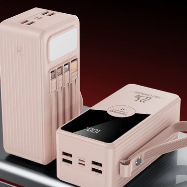 Sạc Dự Phòng 50.000-80.000mAh 120W Sạc Nhanh, Tặng Cáp và Nhiều Dây, Dung Lượng Lớn Giá 295.000 VND 5 Sạc Dự Phòng 50.000-80.000mAh 120W Sạc Nhanh, Tặng Cáp và Nhiều Dây, Dung Lượng Lớn Giá 295.000 VND 5