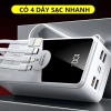 Sạc Dự Phòng 50.000-80.000mAh 120W Sạc Nhanh, Tặng Cáp và Nhiều Dây, Dung Lượng Lớn Giá 295.000 VND 7