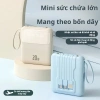 Sạc dự phòng 50.000mAh 120W bảo hành 2 năm, kèm dây kép và 4 cục sạc cùng lúc - Giá 198.000 VND