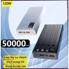 Sạc dự phòng 50.000mAh 120W nhanh, dung lượng lớn kèm dây cắm đa điện thoại - 215k 5