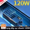 Sạc dự phòng 50.000mAh 120W nhanh, dung lượng lớn kèm dây cắm đa điện thoại - 215k 8