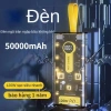Sạc dự phòng 50.000mAh 120W nhanh, tặng cáp sạc, nhiều dây - Giá 185.000₫