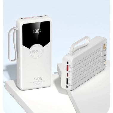 Sạc dự phòng 50.000mAh 120W sạc nhanh, pin dung lượng lớn kèm dây sạc, Giá 169.000 VND 4 Sạc dự phòng 50.000mAh 120W sạc nhanh, pin dung lượng lớn kèm dây sạc, Giá 169.000 VND 4