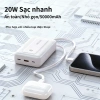Sạc dự phòng 50.000mAh 20W Siêu nhanh - Kèm 3 cáp - Giá chỉ 339.999 VND 2