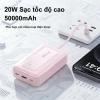 Sạc dự phòng 50.000mAh 20W Siêu nhanh - Kèm 3 cáp - Giá chỉ 339.999 VND 4