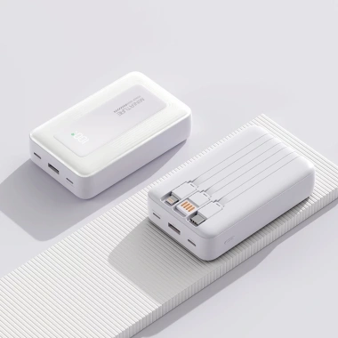 Sạc dự phòng 50.000mAh 20W Siêu nhanh - Kèm 3 cáp - Giá chỉ 339.999 VND