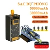 Sạc Dự Phòng 50.000mAh 22.5W Siêu Nhanh, 4 Dây Đa Năng, Sạc Laptop, Điện Thoại, Tablet 5