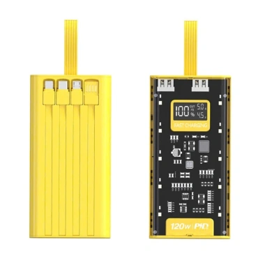 Sạc dự phòng 50.000mAh 4 cáp sạc nhanh 22.5W, tích hợp đèn ngủ, tương thích mọi máy - Giá 199.900₫