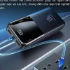 Sạc Dự Phòng 50.000mAh 80.000mAh, 4 Dây 120W + Đèn, Tặng Dây Sạc Nhanh - 238k 8