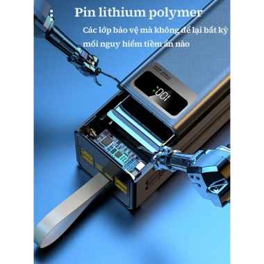Sạc dự phòng 50.000mAh dung lượng lớn, sạc nhanh 120W - Giá chỉ 116.000₫ 3