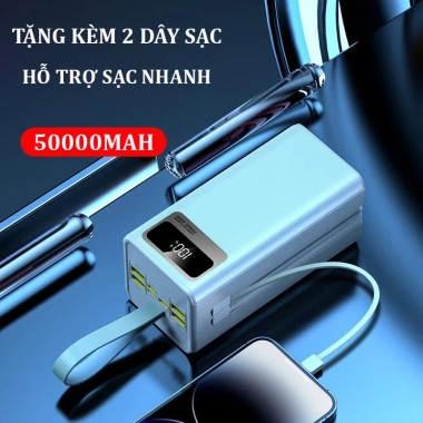 Sạc dự phòng 50.000mAh dung lượng lớn, sạc nhanh 120W - Giá chỉ 116.000₫ 6