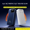 Sạc dự phòng 50.000mAh sạc nhanh 22.5W, đèn chiếu sáng, 2 dây sạc, màn hình LED - 429.000 VND 2
