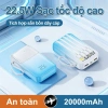 Sạc dự phòng 50.000mAh tích hợp 4 dây cáp 22.5W sạc nhanh, đa thiết bị, an toàn, chỉ 299.999₫ 3
