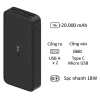 Sạc Dự Phòng 50.000mAh Trong Suốt Check‑in Máy Bay - Sạc Nhanh 22.5W, Đầu Sạc Đa Dụng, LED Hiển Thị, Giá 329.000₫ 9