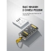 Sạc dự phòng 50.000mAh trong suốt, PD 22.5W sạc nhanh, 10 LED tích hợp, giá chỉ 200.000đ 8