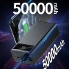 Sạc dự phòng 50.000mAh/40.000mAh dung lượng lớn, 4 đầu vào 3 đầu ra, sạc nhanh - Giá 300.000đ 9