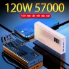 Sạc dự phòng 57.000mAh 120W Siêu Nhanh, 4 dây cáp đa năng, phù hợp mọi điện thoại - 329.999đ 2