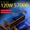 Sạc dự phòng 57.000mAh 120W Siêu Nhanh, 4 dây cáp đa năng, phù hợp mọi điện thoại - 329.999đ 5