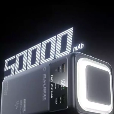 Sạc dự phòng 80.000mAh 120W nhanh, tặng dây sạc, pin dung lượng lớn, hỗ trợ đa điện thoại - 269.000₫ 3