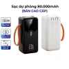 Sạc dự phòng 80.000mAh 120W sạc nhanh, pin lớn, đa cổng - Giá 590.000 VND 9