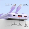 Sạc dự phòng AK 121 20.000mAh - Pin dung lượng lớn, tích hợp dây sạc nhanh cho mọi điện thoại, giảm giá 20% 235.000₫ 2