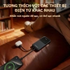 Sạc dự phòng ANRMESUN 10.000mAh PD 22.5W nhanh, LED hiển thị, tích hợp dây Type-C và Lightning cho iPhone Android 9