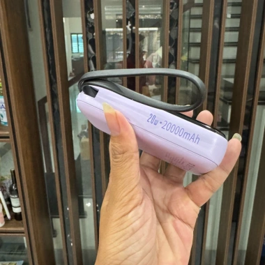 Sạc dự phòng Baseus 20.000mAh kèm dây LN, sạc nhanh PD 20W - Giá chỉ 399.000đ 3