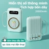 Sạc dự phòng DINISHI 10.000-20.000mAh cao cấp, tích hợp 4 dây sạc, giá chỉ 126.650 VND 4