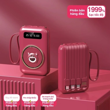Sạc dự phòng DINISHI 10.000-20.000mAh cao cấp, tích hợp 4 dây sạc, giá chỉ 126.650 VND 9 Sạc dự phòng DINISHI 10.000-20.000mAh cao cấp, tích hợp 4 dây sạc, giá chỉ 126.650 VND 9
