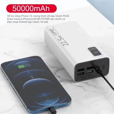 Sạc Dự Phòng Dosen Pro PD 22.5W 10.000‑50.000mAh, Màn Hình LED, Giá Ưu Đãi 228.626₫ 8