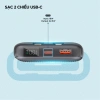 Sạc Dự Phòng Energizer 10.000mAh 22.5W - Tích Cáp Lightning va Type-C, Chính Hãng, Bảo hành 1 năm, Giá ưu đãi 800k 4