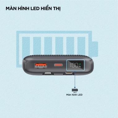 Sạc Dự Phòng Energizer 10.000mAh 22.5W - Tích Cáp Lightning va Type-C, Chính Hãng, Bảo hành 1 năm, Giá ưu đãi 800k 7