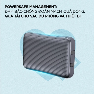 Sạc Dự Phòng Energizer 10.000mAh 22.5W - Tích Cáp Lightning va Type-C, Chính Hãng, Bảo hành 1 năm, Giá ưu đãi 800k 8