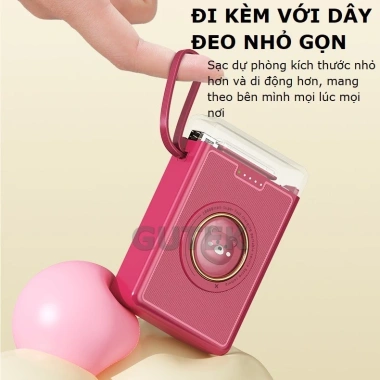 Sạc dự phòng Gutek YM833 20.000mAh sạc nhanh, dung lượng lớn, có dây - 139.000₫ 4