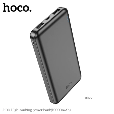 Sạc dự phòng Hoco J100 (J72) 10.000mAh 5V/2.1A LED hiển thị - Giá 134.344₫ 4