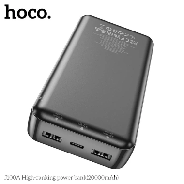 Sạc dự phòng HOCO J100A J72A 20.000mAh pin dung lượng lớn sạc nhanh giá 249.000đ